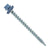 #10 X 212 inch Kwikseal Woodbinder Metal Roofing Screw Blue Pkg 250