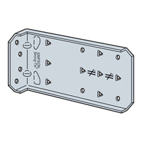 Simpson MFCB47.5-R25 Bypass Framing Fixed-Clip Connector, Pkg 25