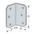 Simpson ML26Z 2 inch x 6 inch Medium L Angle Zmax Finish image 4 of 4
