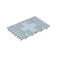 Simpson MP24 2 inch x 4 inch Mending Plate G90 Galvanized Pkg 100 image 1 of 3