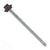 #12 x 3 inch Maxx Steelbinder Metal Roofing Screw Charcoal Gray Pkg 250