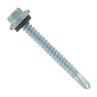 #12 x 2 inch Maxx Steelbinder Metal Roofing Screw Galvanized Pkg 250