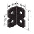 Simpson OHA36 3x6 Ornamental Heavy Angle Black Powder Coated image 2 of 2