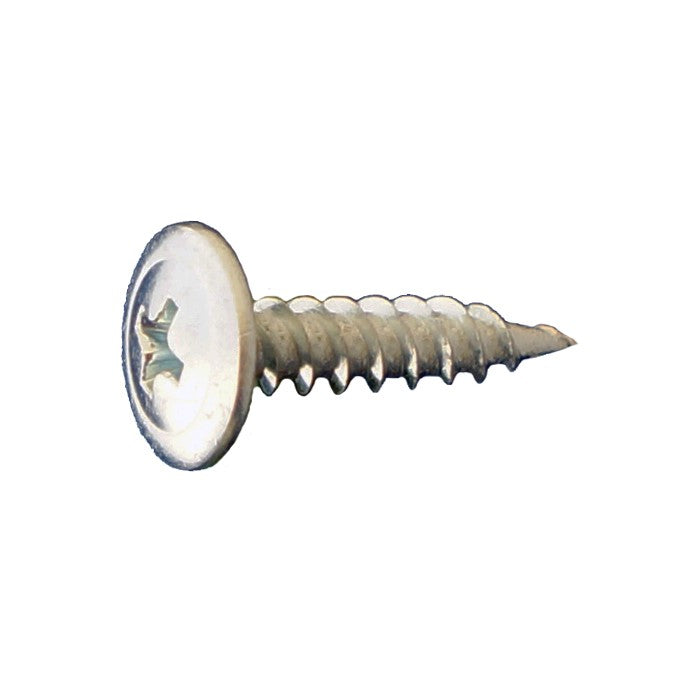 30 Viti Autofilettanti Testa Piana Phillips Acciaio Inox 8x2 Pollici - AMERICANINTEGRATEDSUPPLY