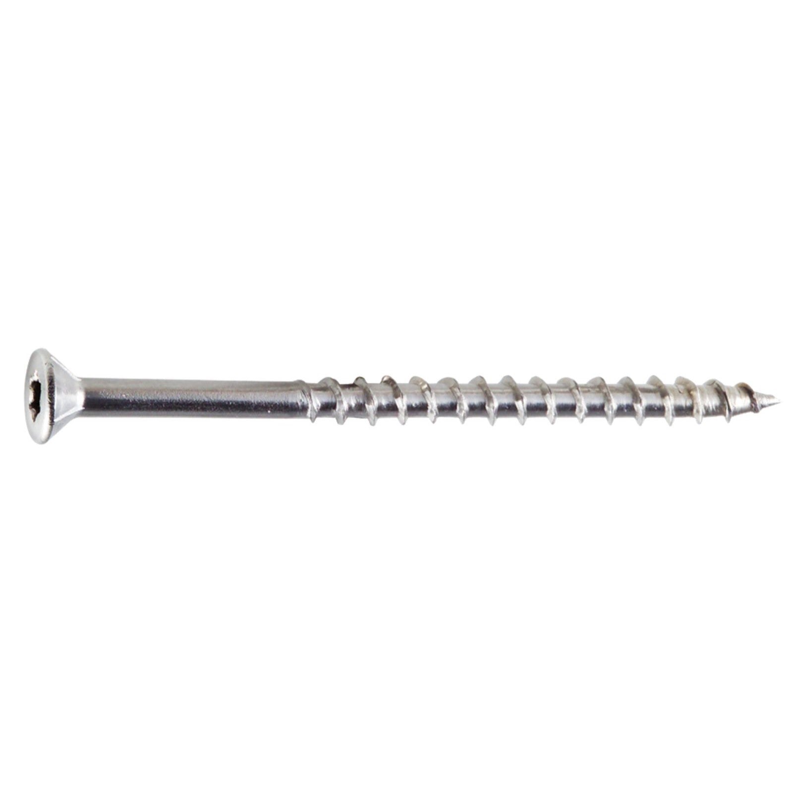 #7 x 158 inch T15 DWP Trim Head Wood Screw 305 Stainless Steel Pkg 4000