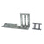 Simpson SCHA1075LKT15 Horizontal Left SlideClip Connector G90 Galvanized Pkg 15 image 1 of 2