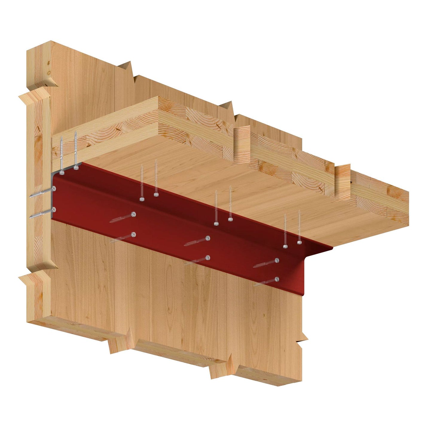 0.390" x 4" Strong-Drive SDHR Combo-Head Screw - Zinc, Pkg 100