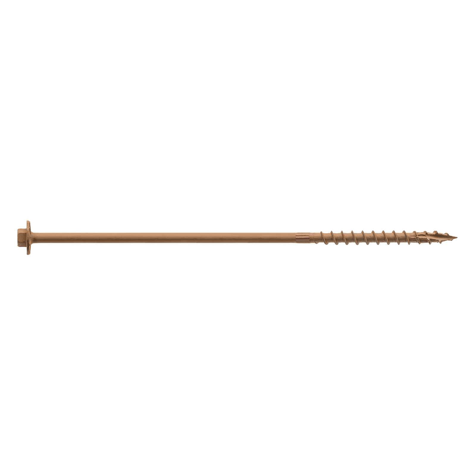 0.195" x 8" Strong-Tie SDWH19800DB-R12 Timber Hex Screw - Double Barrier Coating