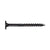 22 inch x 312 inch SDWS Structural Screw T40 Star Double Barrier Black Pkg 50