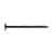 A single black Simpson Strong-Drive SDWS Timber Screw with a large washer head, designed for wood framing applications.