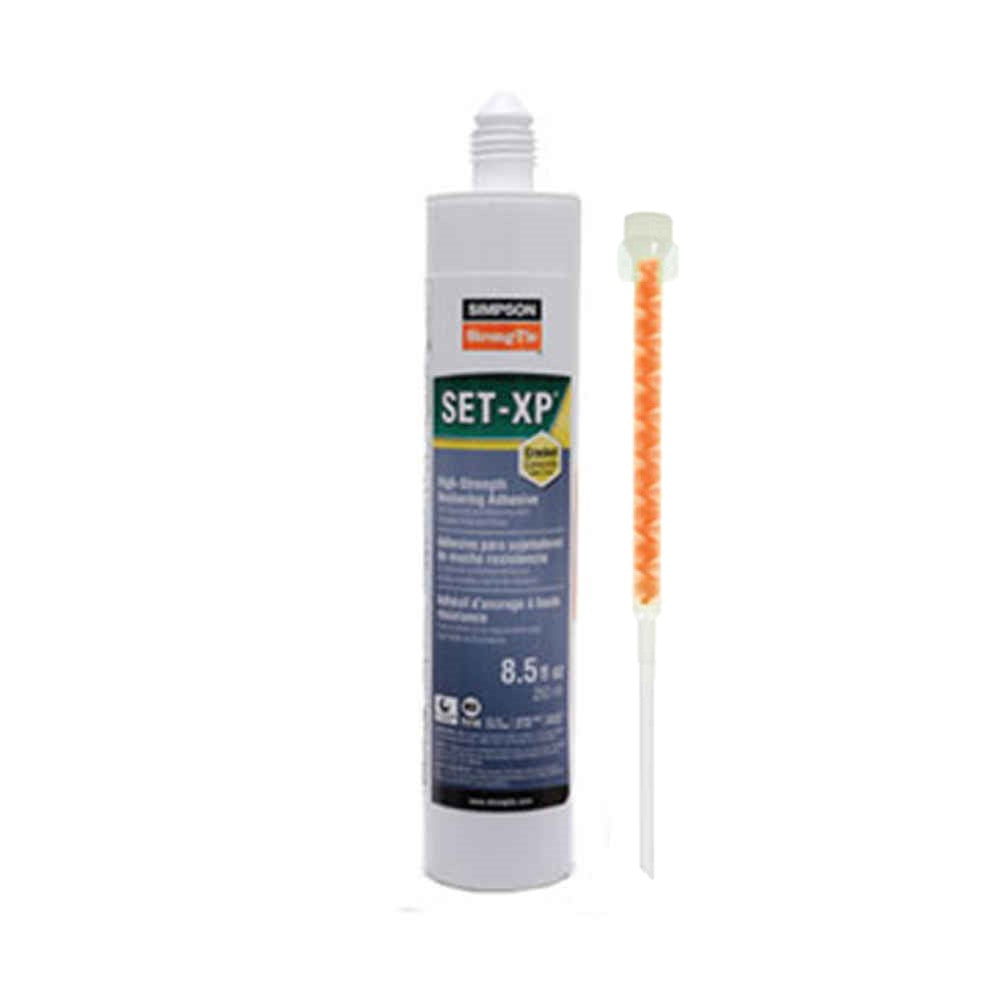 StrongTie SETXP10 85 Oz W2 Nozzles HighStrength Adhesive Anchor Pkg 1