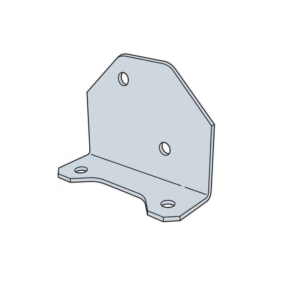 Simpson SFC225R300 16 Gauge CFS Utility Clip Pkg 300