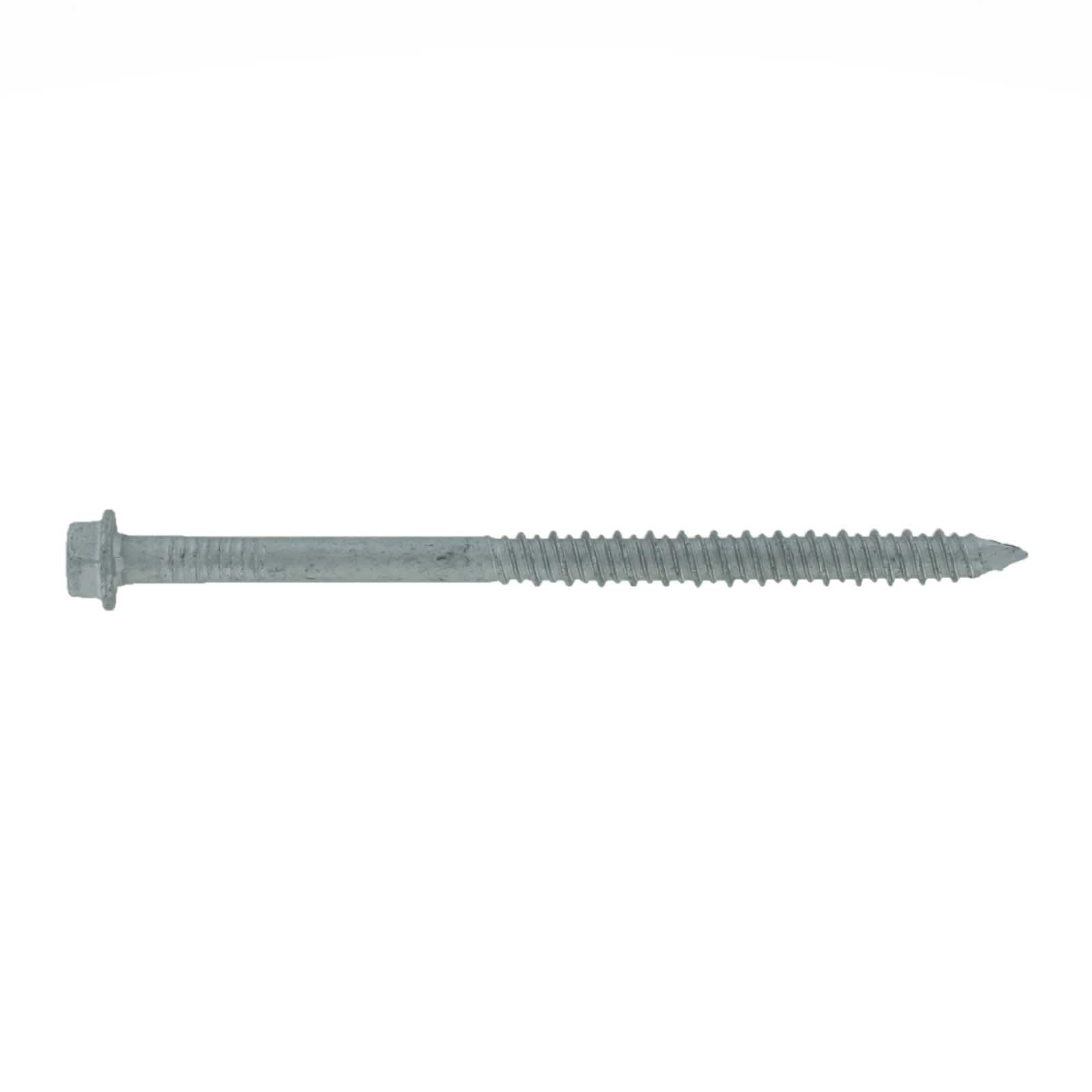 14 inch x 334 inch Tapcon 410 Stainless Steel Concrete Screw Hex Head Pkg 100