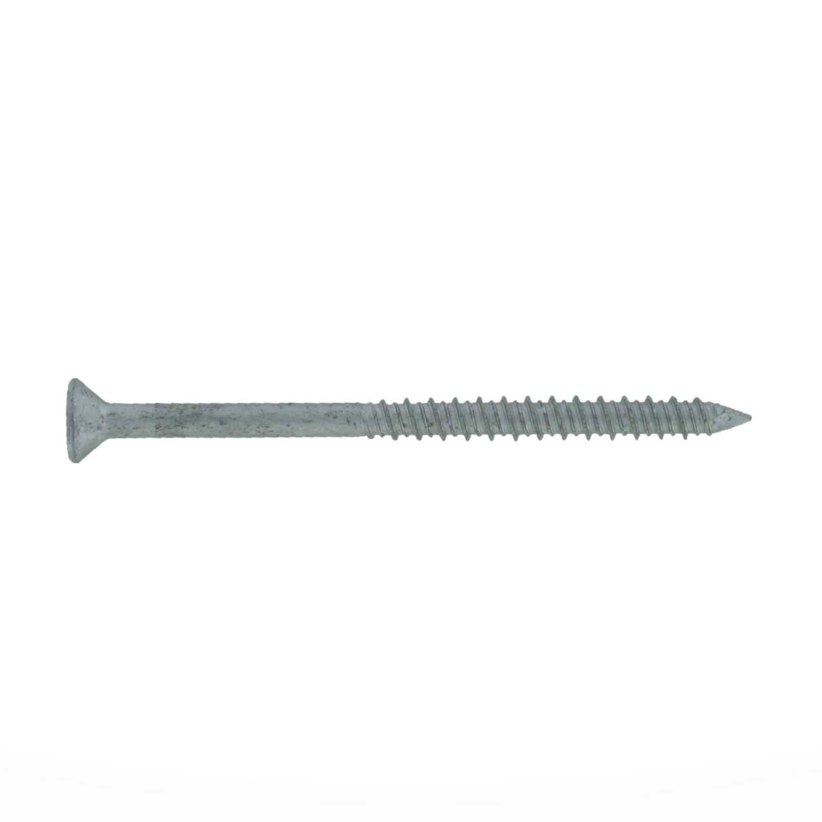 14 inch x 334 inch Tapcon 410 Stainless Steel Concrete Screw Phillips Flat Pkg 100