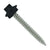 #10 x 112 inch SS Woodbinder Metal Roofing Screw Black Pkg 250
