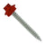 #10 x 112 inch SS Woodbinder Metal Roofing Screw Rustic Red Pkg 250