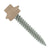 #10 x 1 inch SS Woodbinder Metal Roofing Screw Tan Pkg 250 image 1 of 2