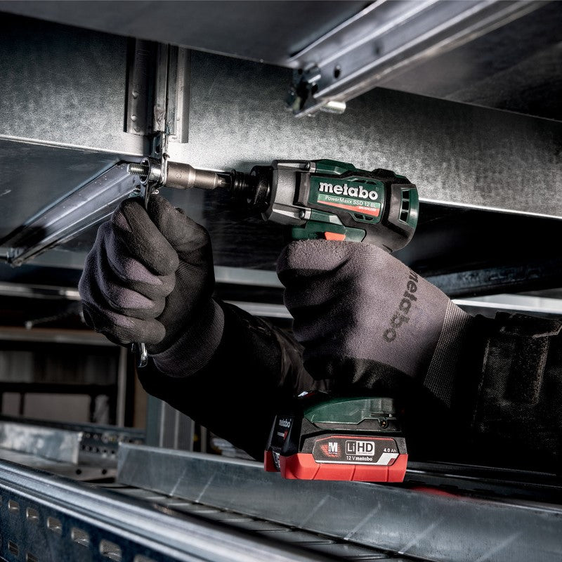 Metabo (601115520) 12V Powermaxx SSD Cordless Impact Wrench w 2x40AH LiHD Batteries image 1 of 3 image 2 of 3 image 3 of 3