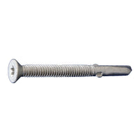 14 inch x 314 inch SelfDrilling Metal Screw wWings T27 Star Flat Head ACQ Dagger Pro Coating Pkg 900