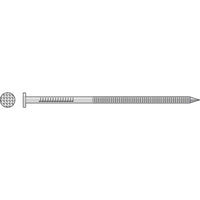 3 inch x 11 Gauge Annular Ring Shank Box Nail 316 Stainless Steel 25 lb Pkg