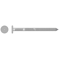 134 inch x 14 Gauge 732 inch Head Premium Siding Nails 316 Stainless Steel 5 lb Pkg