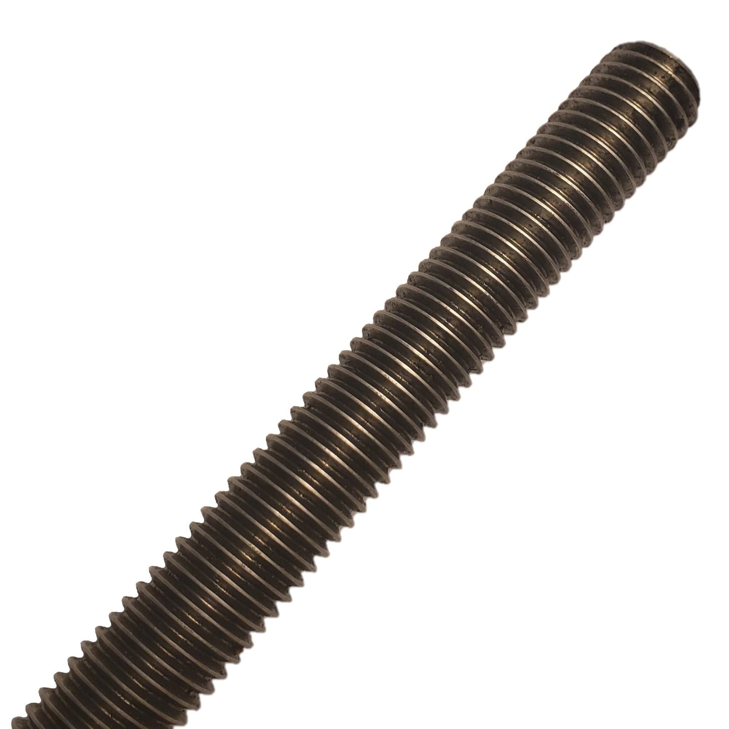 12 inch13 x 12 inch Grade B7 Threaded Rod Plain Finish