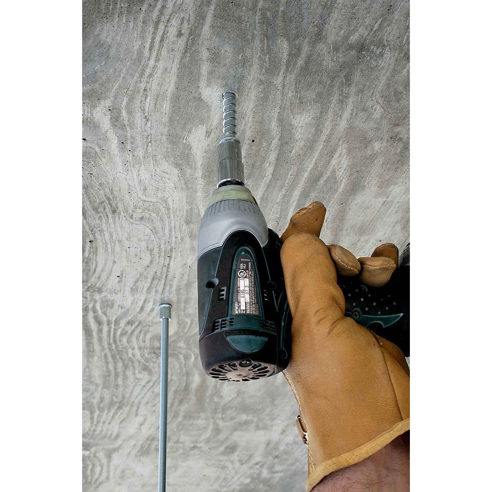 Titen HD Rod Hanger Screw Anchor Installation