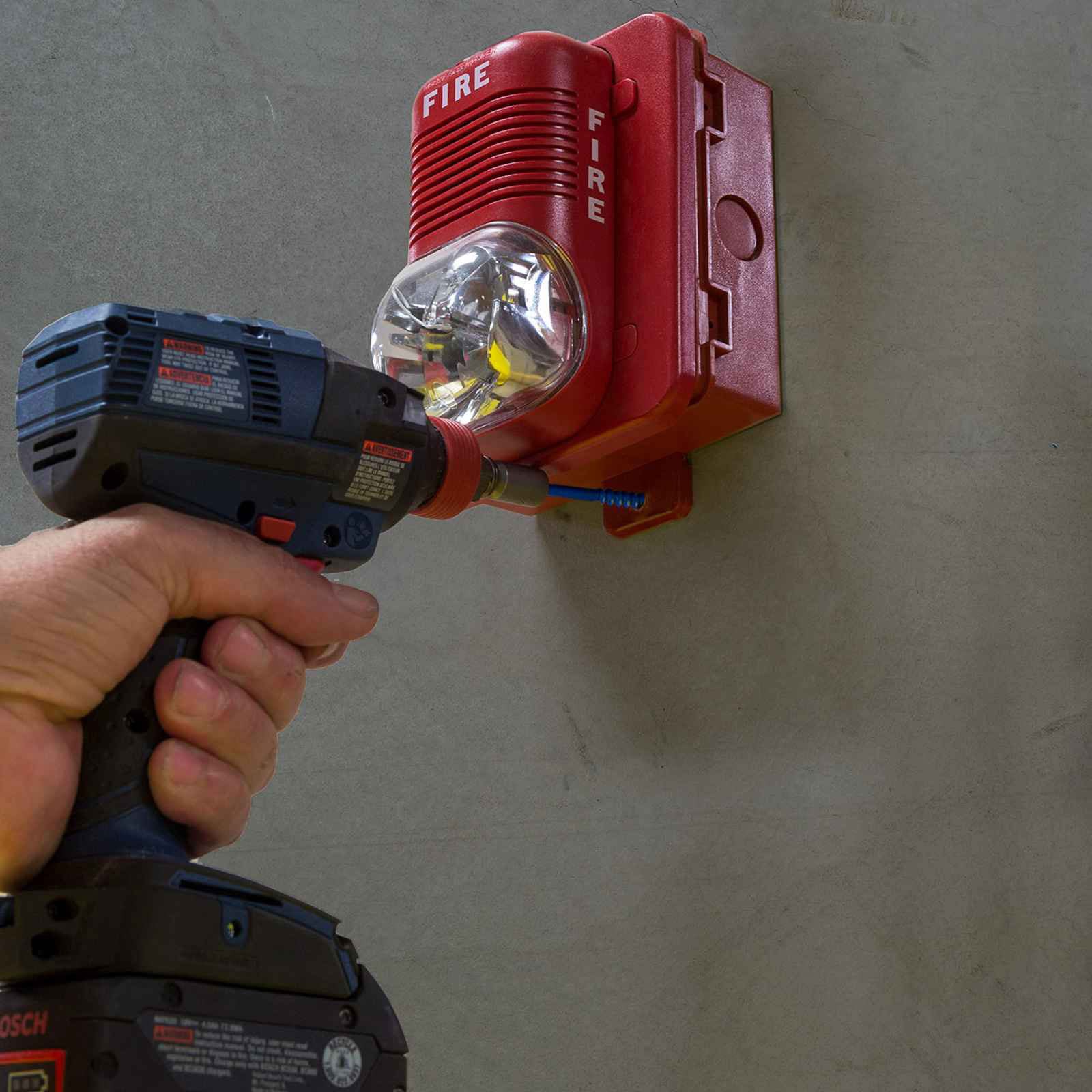 1/4" x  5" Strong-Tie Hex Head Titen Turbo Screw Anchor, Blue Zinc, Pkg 100