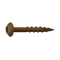 #8 x 3 inch Pocket Hole Screw #2 Square Drive Washer Head Lubricized Pkg 1500