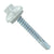 #12 x 112 inch ZXL Steelbinder Metal Roofing Screw Light Gray Pkg 250