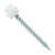 #10 x 2 inch ZXL Woodbinder Metal Roofing Screw Bright White Pkg 250