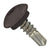 #1214 x 34 inch Eclipse Steelbinder Metal Roofing Screw Charcoal Gray Pkg 250 image 1 of 2