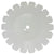 Syntec Concave Concrete Traffic Loop Diamond Blade - White
