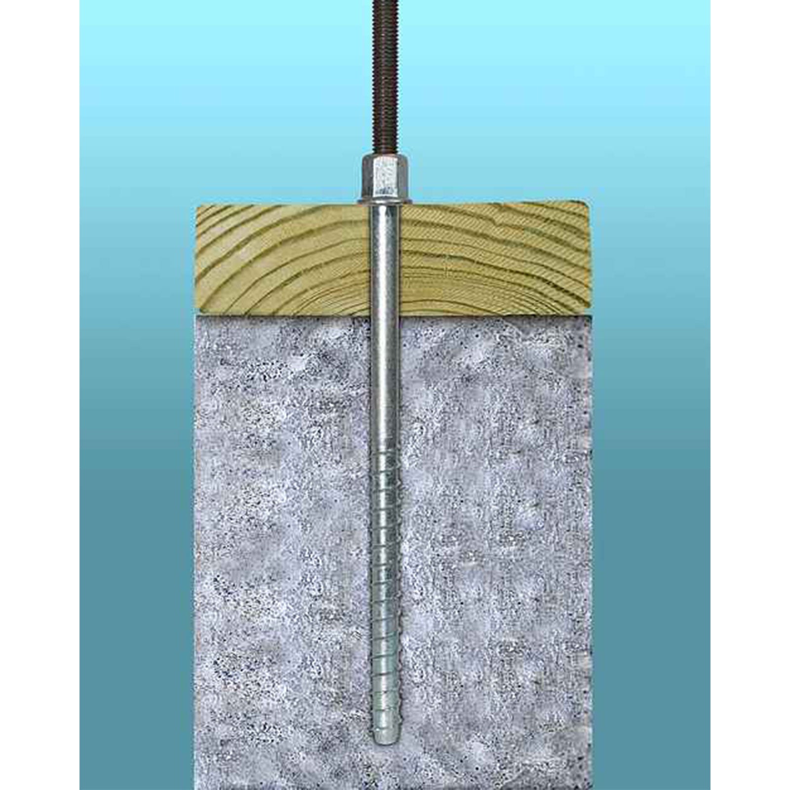 Titen HD Rod Coupler Screw Anchor Installation