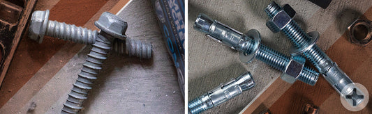 Concrete Screws vs. Wedge Anchors: What's the Difference?