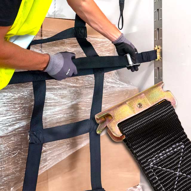 Cargo Nets with E-Track Fittings – Fasteners Plus
