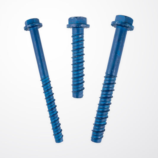 Large Diameter Blue Concrete Screws