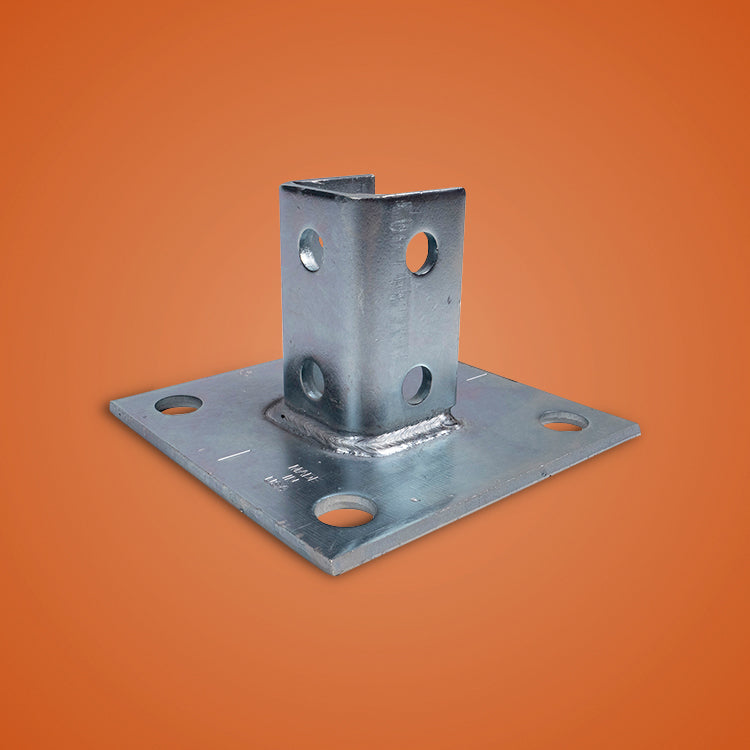 Channel Post Base - Strut Channel Framing – Fasteners Plus
