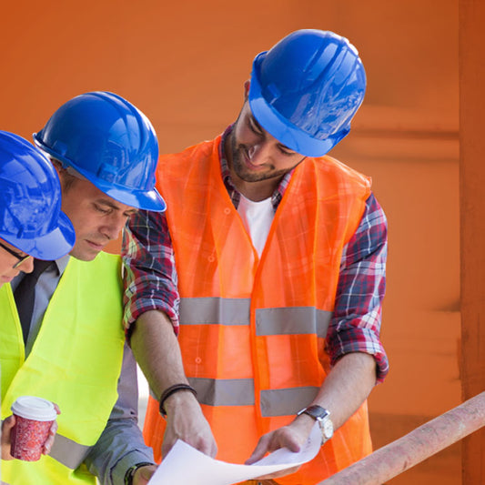 Safety Vests & Hard Hats