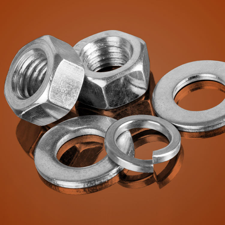 3/4-10 Heavy Hex Nut, A563 Grade DH Steel, Plain (Quantity: 1000) Thread  Size-Pitch: 3/4-10