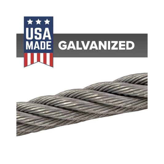 Domestic Galvanized Wire Rope - Steel Core