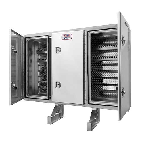 Enclosed Headache Racks / Vaults – Fasteners Plus