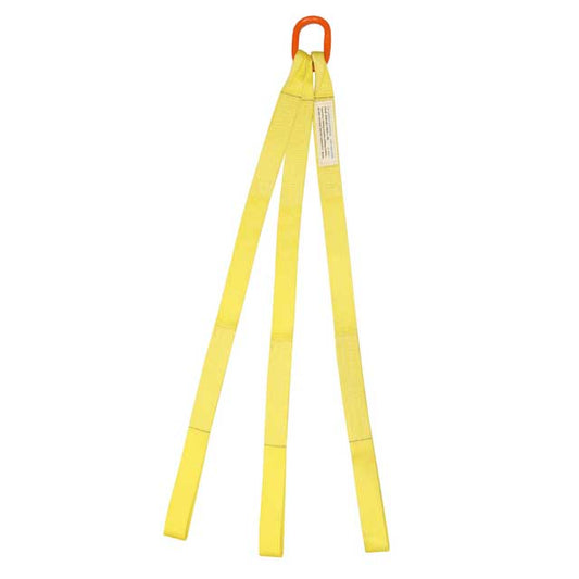 3 Leg Nylon Bridle Sling with Sewn Loop