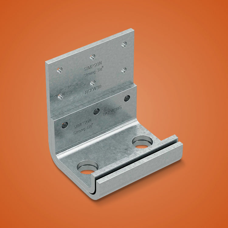 Simpson Rckw3 Simpson RCKW Rigid Kneewall Connectors At Fasteners Plus