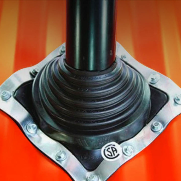 High Temp Silicone Roof Boots For Metal Roofs Fasteners Plus