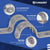 detail graphic for EMT conduit strap: pre-galvanized finished, one-hole design, light-duty EMT rated