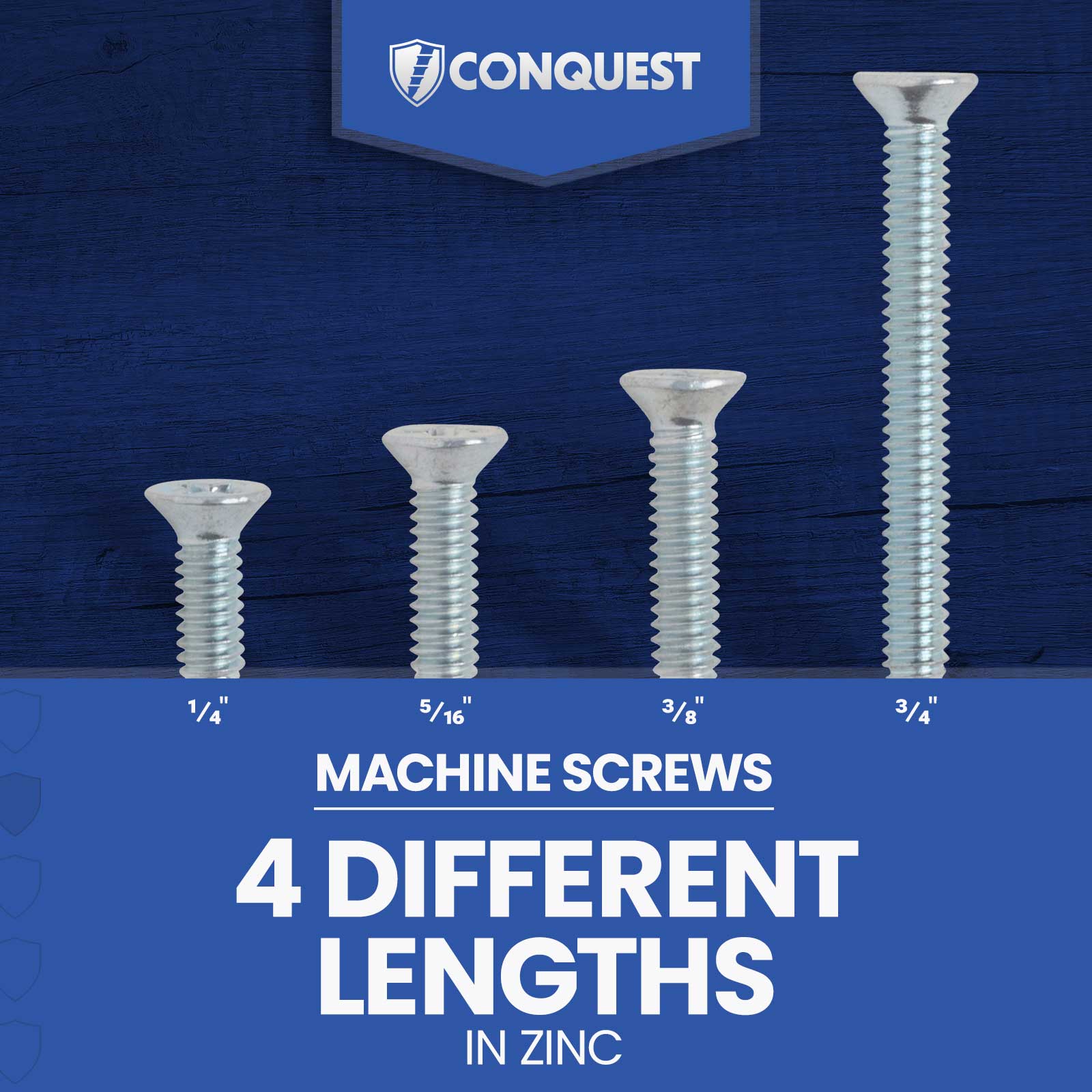 MSPFZ Machine Screws Lengths
