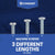 length options for MSSPZ machine screws
