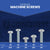 size variations for MSPPZ machine screws