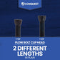 clip head plain plow bolt lengths available